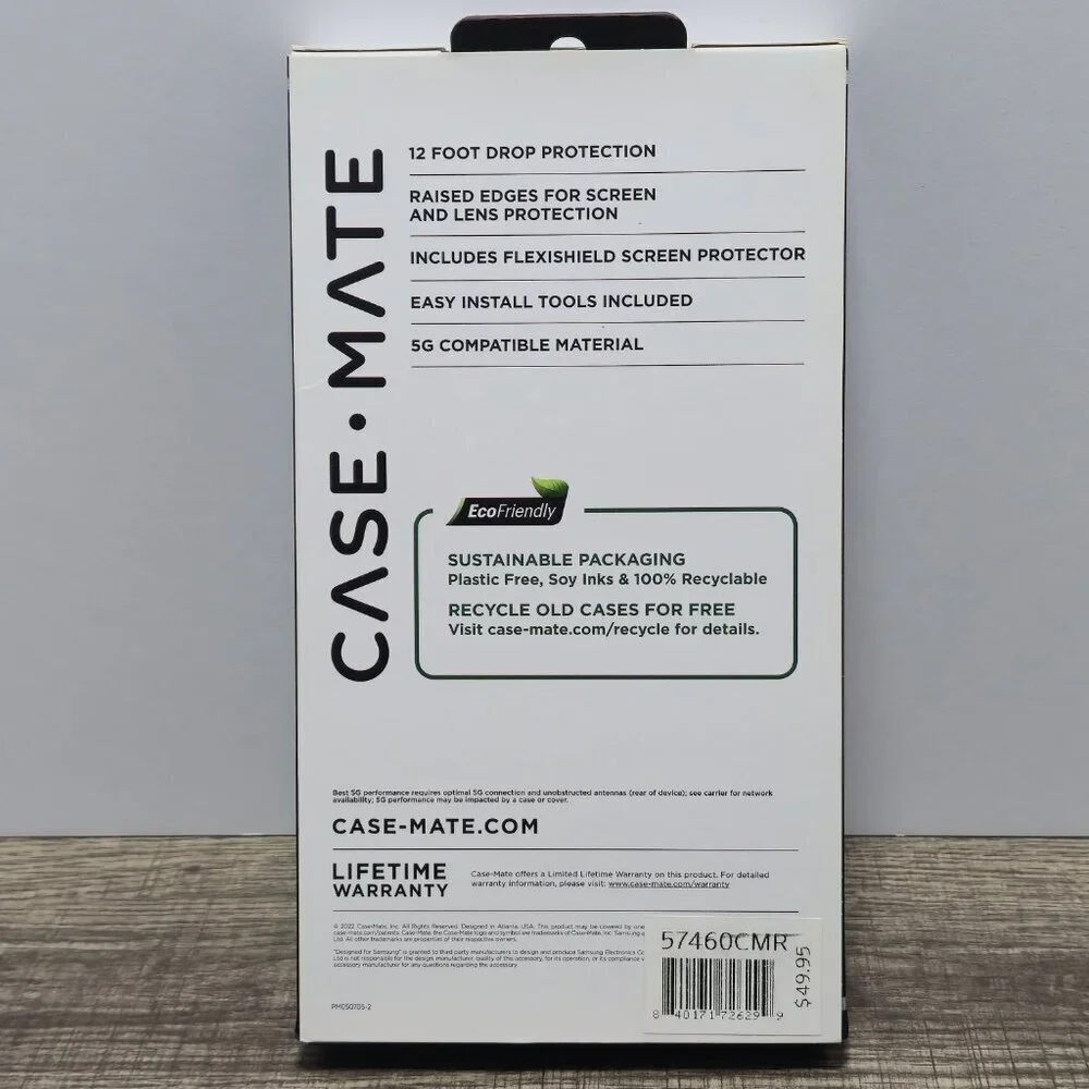 CaseMate Cell Phone Case & Screen Protector Samsung Galaxy S23+